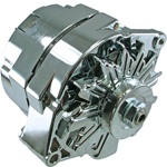Chrome 100 Amp Alternator
