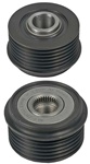 206-12014 NEW SERPENTINE CLUTCH PULLEY for Delco AD230 & AD237 Series Alternators on 1999-2002 Oldsmobile Applications