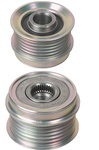 206-14015 NEW SERPENTINE CLUTCH PULLEY for Ford 4G Series Alternators
