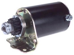 49-4701 New Briggs Starter with Long Field Case for Use with Engines with Plastic Ring Gear (Lester 5746)