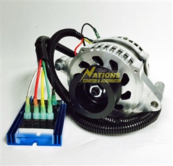 200 Amp High Output Externally Regulated Alternator for 2003-2004 Ford Mustang Terminator Cobra 4.6L DOHC Supercharger