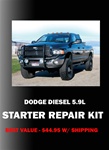 Dodge Diesel 5.9L Solenoid Repair Kit with Plunger & 2 contacts Item # DDRK